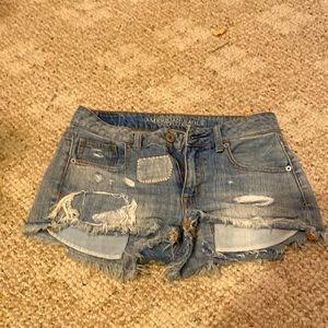 AE 2” denim shorts